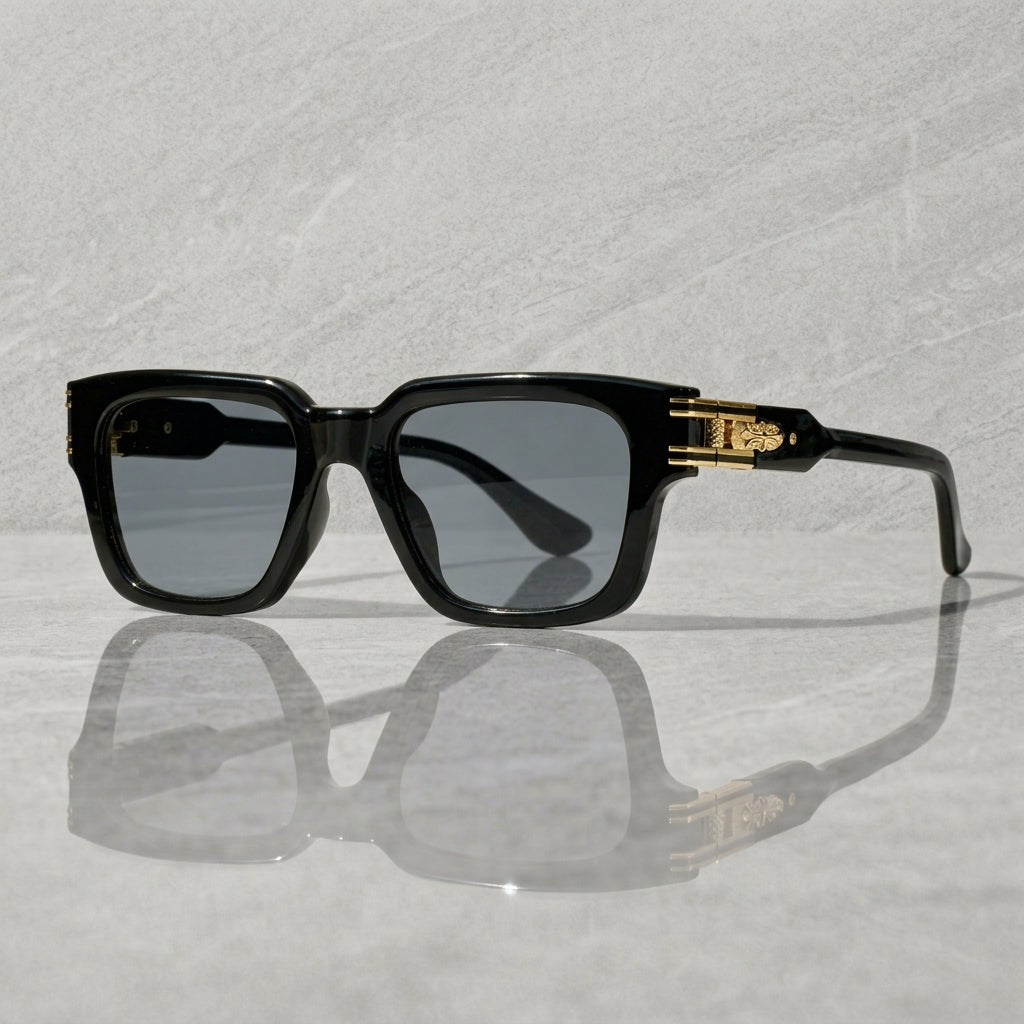 Black/Gold